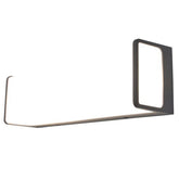 Lutec Doblo Wall Light 34W with Integrated Led 4000K - Dark Grey